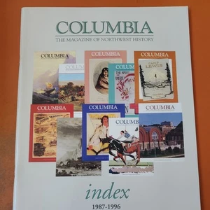 Columbia The Magazine of Northwest History - Index 1987-1996 - Magzine - Imagen 1 de 8
