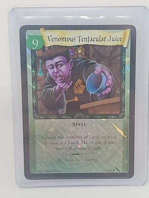 Harry Potter TCG Chamber of Secrets Venomous Tentacular Juice 52/140 Foil Holo - Image 1 of 4