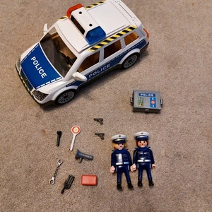 Playmobil 6920 Polizei Truppwagen mit Licht Sound | 2 Offiziere + Zubehör - Bild 1 von 5
