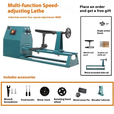 Multi-functional DIY Variable-speed Milling Machine for Woodworking Lathes - Image 1 of 4