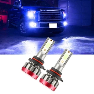 Hot 2pcs 30W EV19 9005/HB3 LED Fog Light Bulbs 8000K 3000LM Iced Blue Color DOB - Picture 1 of 12