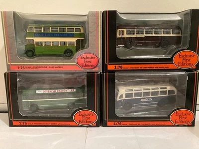EFE Model Buses Mixed Job Lot Of Four  1/76 Scale boxed Job 17 - Image 1 of 2
