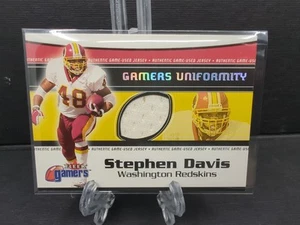 Fleer Gamers 2000 - Maglia Stephen Davis Uniformità (MEM) - Foto 1 di 2