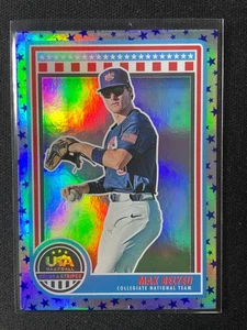 Panini 2025 EE. UU. Estrellas y Rayas Max Belyeu Estrellas Azules Paralelo #55 ¡¡Rocosas!!! - Imagen 1 de 1