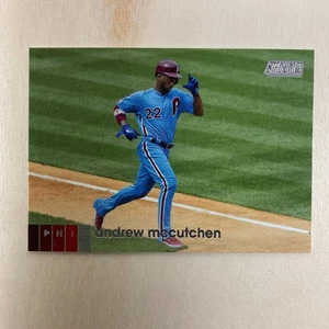 Andrew McCutchen 2020 Topps Stadium Club #77 MLB Baseball Philadelphia Phillies - Picture 1 of 2