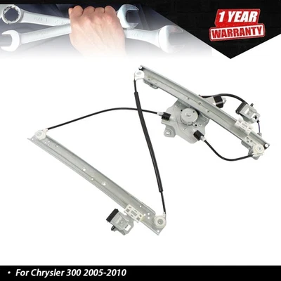 Front Passenger Side W/ Motor Power Window Regulator For Chrysler 300 2005-2010 - Image 1 of 4