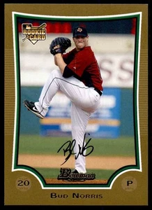 2009 Bowman Draft Gold Bud Norris #BDP16 - Picture 1 of 2
