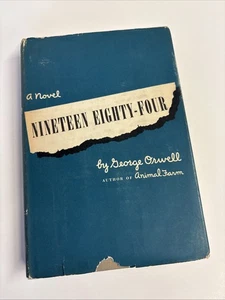 1984 Nineteen Eighty-Four 1st First Edition George Orwell 1949 CLEAN W/DJ - Picture 1 of 11