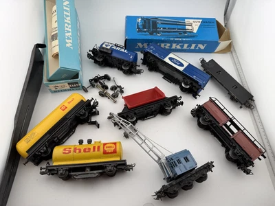 Märklin H0   Wagen - Konvolut ✅Alte Teil Metall  ✅ - Bild 1 von 4