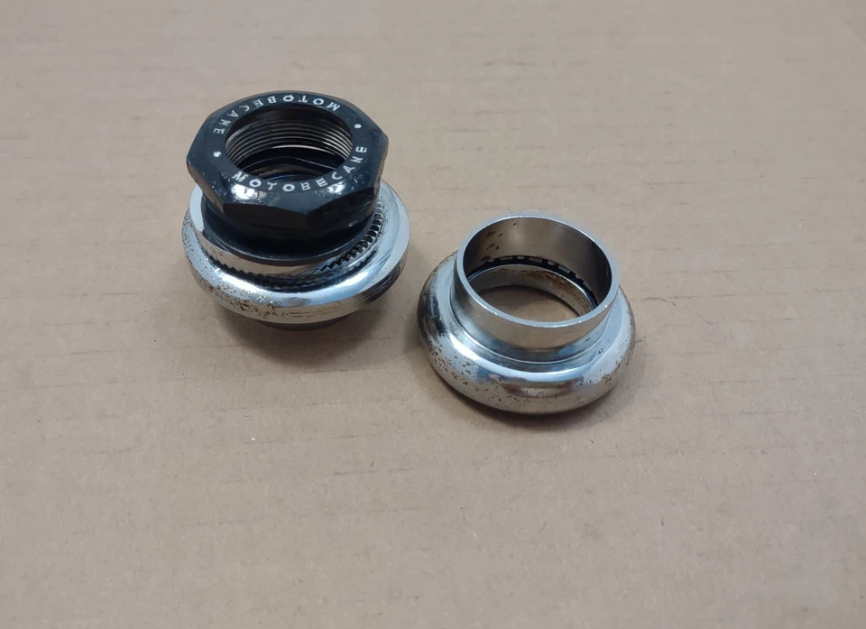 Auriculares Bicicleta Motobecane Vintage Roscados Franceses Tamaño 1" Ciclismo Ciclismo Foto 1 de 4