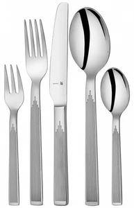 WMF Besteck-Set Art Deco 66-teilig silber poliert Retourenware Neu - Sonstige - Bild 1 von 7