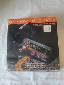 Cobra 19 Ultra CB Radio 40 Channel Mobil Emergency In Box NIB NEW - Zdjęcie 1 z 3