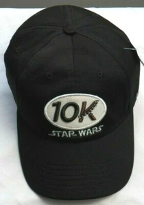 Run Disney Parks Star Wars 10K Marathon Chewbacca Black Baseball Cap Hat  NWT - Picture 1 of 7