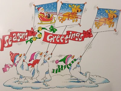 Paper Magic Group Lot=17 Christmas Holiday Season's Greetings Cards NO ENVELOPES - Image 1 of 4