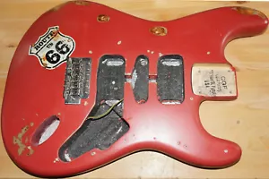 Stratocaster Body +Stahlblock Tremolo 1995 Strat USA Korpus professionell geaged - Bild 1 von 16