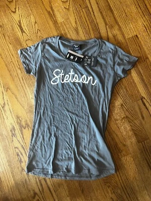 Top Stetson para mujer grande azul algodón envejecido Foto 1 de 3