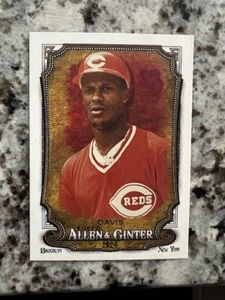 2024 TOPPS ALLEN GINTER MLB SHORT PRINT SP CARD CINCINNATI REDS ERIC DAVIS #330 - Picture 1 of 1