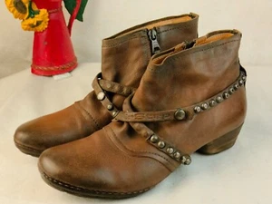 A.S.98 Airstep Women's Brown Boots Size 41 uk 8 - Picture 1 of 13