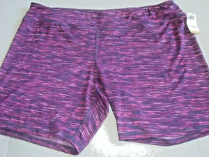 Pantalones Cortos Damas Plus Wicking Púrpura Everlast Talla 3X Nuevos con Etiquetas - Imagen 1 de 2