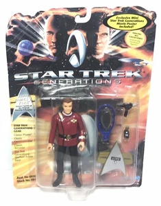 Star Trek Generations Playmates Admiral James T Kirk 1994 Action Figure  - Picture 1 of 7