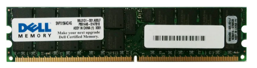 DELL SNPX1564C/4G PC2-3200R DDR2 (4GBx2) - Image 1 of 1