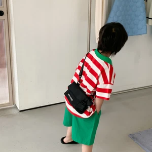 Kinder Fünfpunkt Hose Jungen Patchwork Shorts Einfarbig Medium Hose - Bild 1 von 14