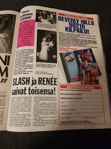 Renee Suran Slash 1992 Magazine Laura Branigan Nina Hagen Madonna Beverly Hil - Imagen 1 de 12