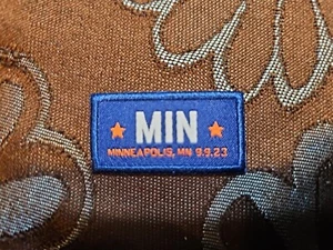 New York Mets The 7Line Minneapolis, MN 9/9/23 Patch Brand New Free Shipping - Picture 1 of 2