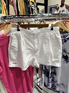 Vintage 90s Ellesse White Logo Shorts Men’s Size 36