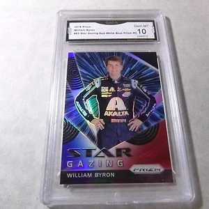 William Byron 2018 Prizm Star Gazing rojo blanco azul Prizm # 63 grado 10 L@@@K - Imagen 1 de 2