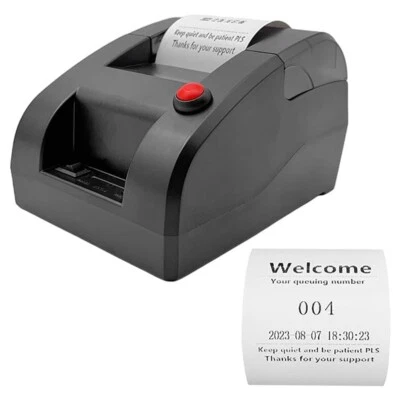 Ticket Dispenser Take a Number System 57mm Receipt Ticket Thermal Printer - Image 1 of 4