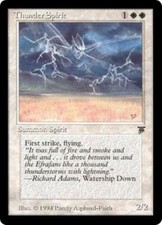 WOTC MtG Legends Thunder Spirit (R) VG