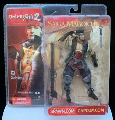 McFarlane Toys Onimusha 2 Samurai's Destiny: Saiga Magoichi 2002 [nuevo en caja]  Foto 1 de 3
