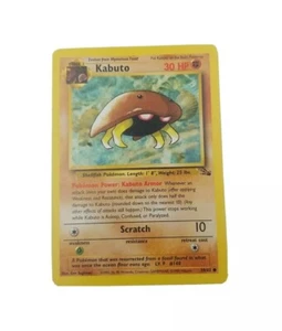 Pokémon TCG Kabuto Fossil 50 Regular Unlimited Common - Bild 1 von 5