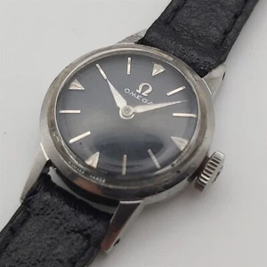 PROJECT TO FIX OMEGA SS MANUAL WIND PETITE LADIES COCKTAIL WATCH - Picture 1 of 6