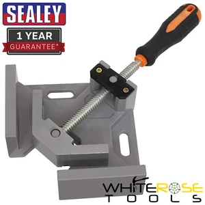 Sealey Corner Clamp Swing Jaw Aluminium 95mm Jaw Width - Picture 1 of 8