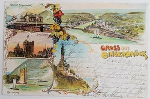 AK Gruß aus Bingenbrück -  Bahnpost ZUG 111 -  color - Bild 1 von 2