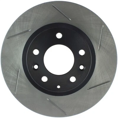 StopTech 126.45075SL Sport Slotted Disc Brake Rotor Fits 06-15 MX-5 MX-5 Miata - Image 1 of 4