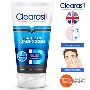 Clearasil Blackhead Clearing Scrub Gentle Removes Dirt, Oil, Bacteria 150ml - Picture 1 of 7