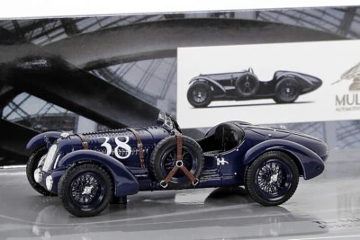 Talbot Lago T26-SS Grand Prix 1936 dunkelblau No.38 Minichamps 1:43 NEU OVP - Bild 1 von 4
