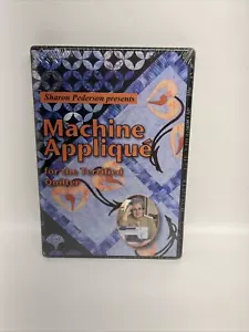 Sharon Pederson Presents Machine Applique for the Terrified Quilter Dvd NEW - Picture 1 of 6