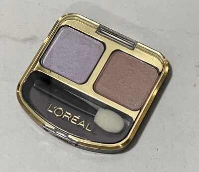 L'Oreal Soft Effects Eye Shadow Duo TWILIGHT MIST  Soft Perle (#ZB4 - Image 1 of 3