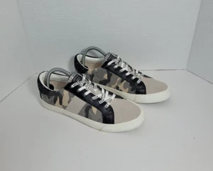 Vintage Havana Original Design grau Camouflage Glitzer Gail Damen Sneakers Größe 10 - Bild 1 von 12