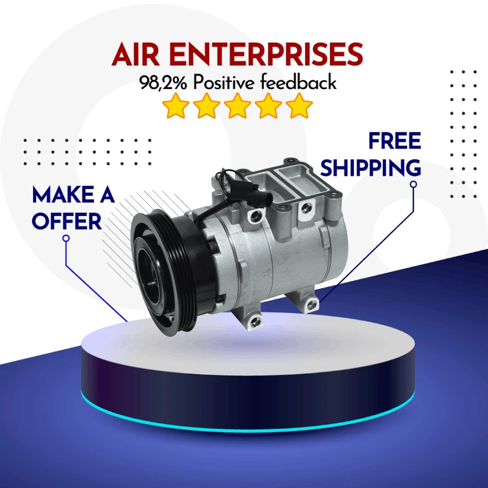 Compressor A/C Fit Kia Rio 2003-2005 - Image 1 of 1