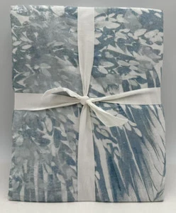 Pottery Barn Layla Palme FULL/QUEEN Bettbezug ~ blau - Bild 1 von 2