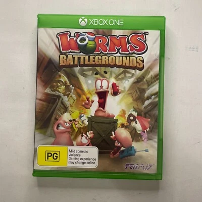 Worms Battlegrounds Xbox One Game PG-Rated Brand New Complete AUS Seller - Image 1 of 3