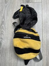 Toddler Little Life Bumble Bee Backpack Bag with Hood - Good Used Condition