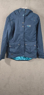 Chaqueta Abrigo Mountain Hardwear Mujer S Azul Snow it All Parka Aislada Con Capucha Foto 1 de 4