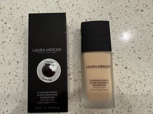 Base ultra larga duración Laura Mercier Flawless Fusion 1N2 VAINILLA 1 OZ NUEVA EN CAJA - Imagen 1 de 3