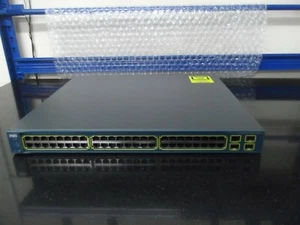 Cisco Catalyst WS-C3560G-48TS-S 48 Port managed Switch IOS 15 + 2 X SFPs - Picture 1 of 3